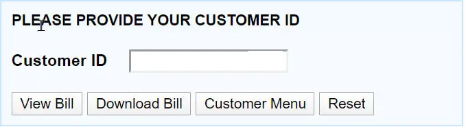 LESCO Customer ID